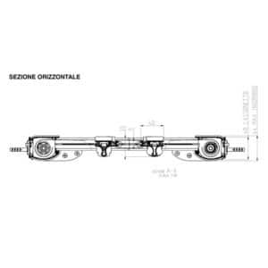 Sezione L40 Due Ante